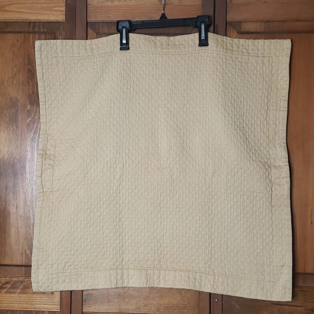 Restoration Hardware Diamond Matelasse Euro Sham